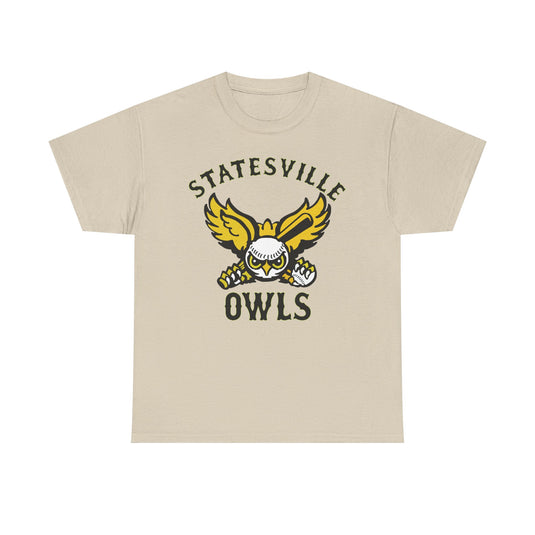 Statesville Owls North Carolina Baseball 1960-1963 T-shirt