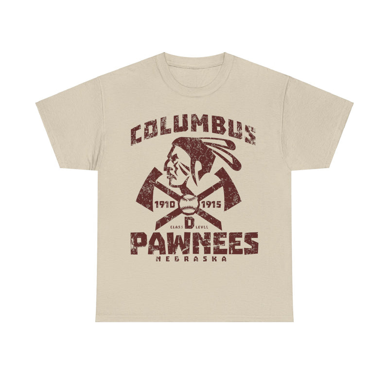 Load image into Gallery viewer, Columbus Pawnees Est 1910 Nebraska Baseball T-shirt
