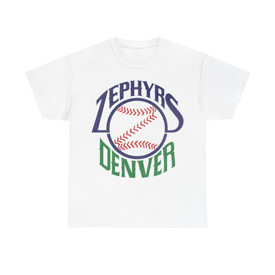 Denver Zephyrs Nostalgic Retro Baseball Team T-shirt