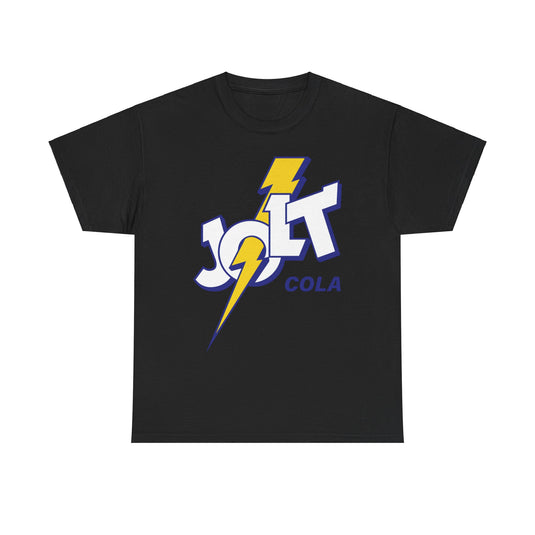 Jolt Cola Soft Drink Soda Logo T-shirt