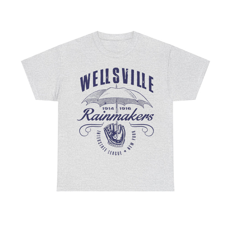 Load image into Gallery viewer, Wellsville Rainmakers Est 1914 New York Baseball T-shirt
