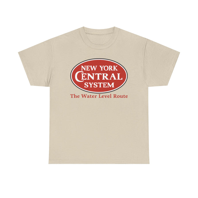 New York Central Water Level Route Railroad Logo Vintage T-Shirt