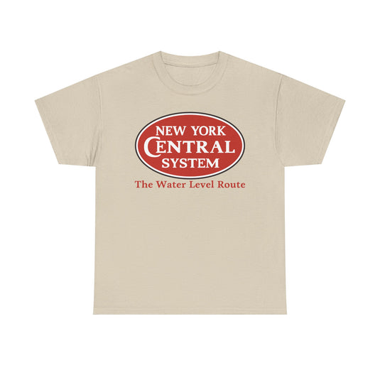 New York Central Water Level Route Railroad Logo Vintage T-Shirt