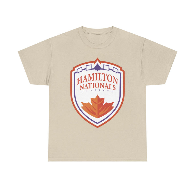 Load image into Gallery viewer, Hamilton Nationals Major League Lacrosse Canada 2011-2013 T-shirt
