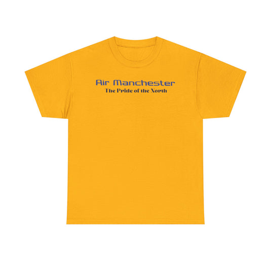 Air Manchester The Pride of the North Vintage Airline Logo Aviation T-shirt