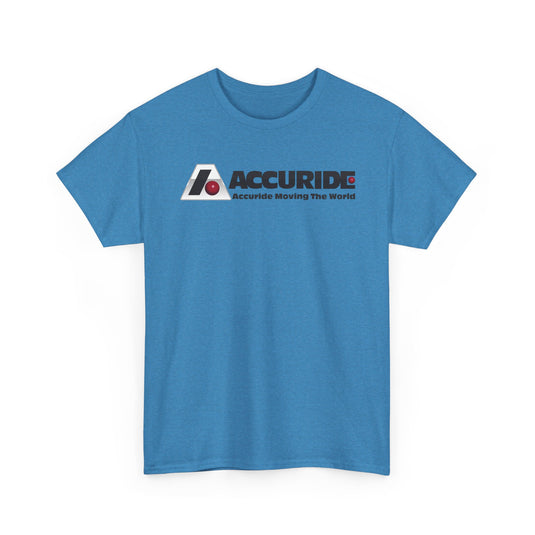 Accuride T-Shirt Defunct Moving Company Logo Tee Moving The World