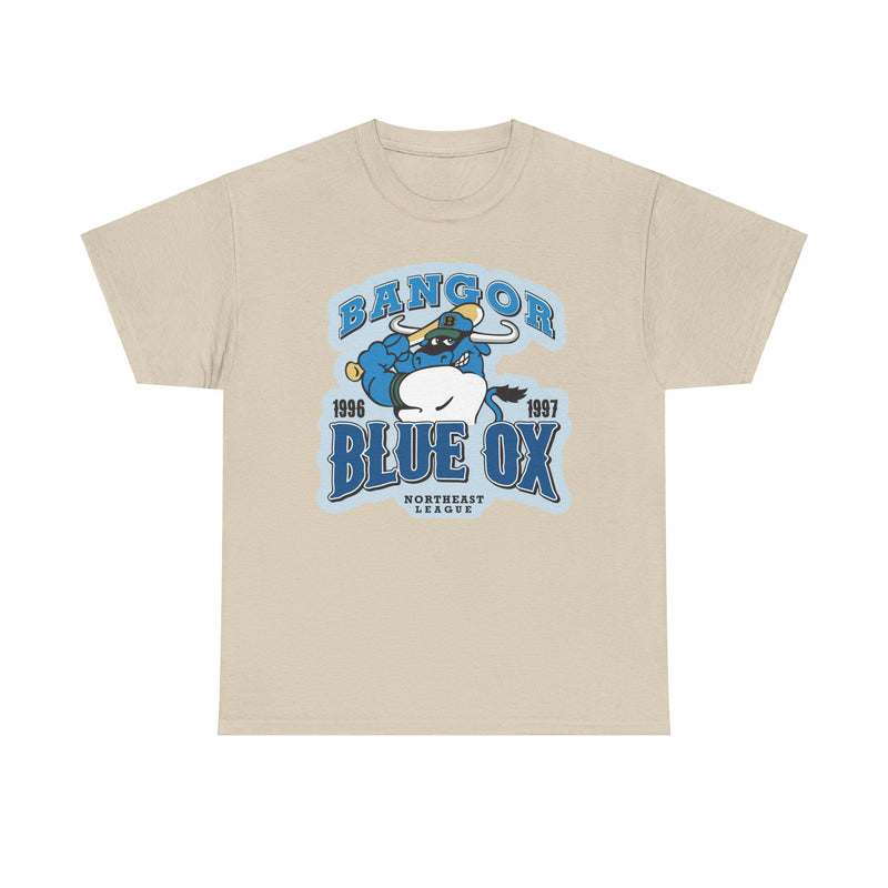 Load image into Gallery viewer, Bangor Blue Ox Maine Northeast League Baseball 1996-1997 T-shirt
