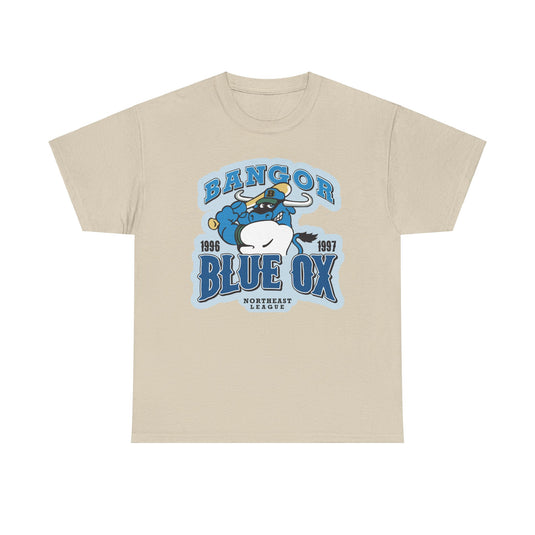 Bangor Blue Ox Maine Northeast League Baseball 1996-1997 T-shirt