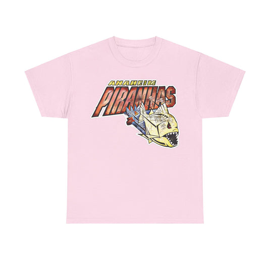 Anaheim Piranhas California Football Team T-shirt