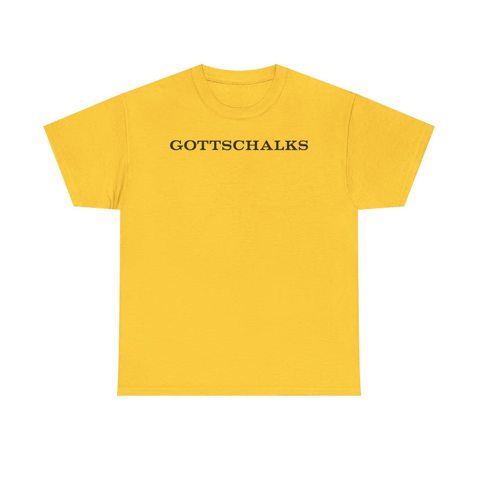 Gottschalks Simple Black Text Department Store Logo T-Shirt