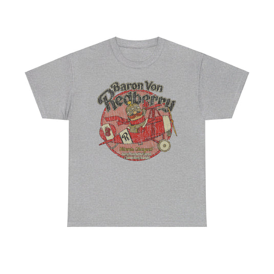 Baron Von Redberry Quaker Oats Cereal Mascot T-shirt