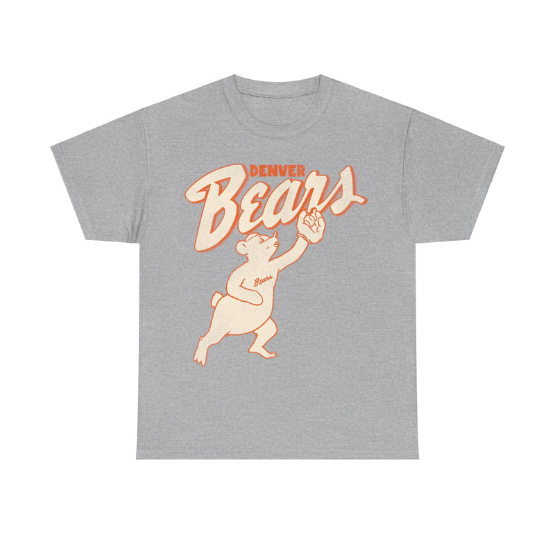 Load image into Gallery viewer, Denver Bears Orange Logo Baseball Uniform Nostalgic Retro Baseball Team T-shirt
