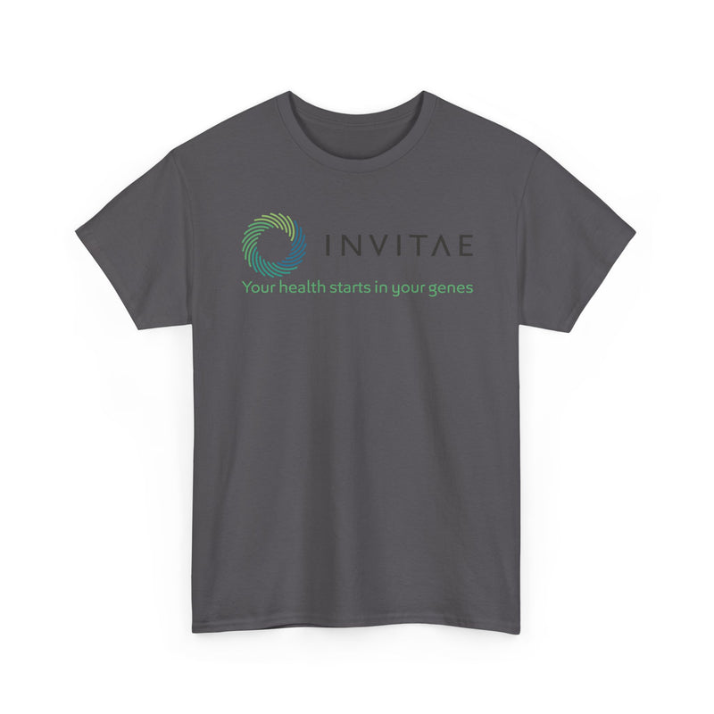 Load image into Gallery viewer, INVITAE Defunct Genetic Testing Health DNA T-Shirt Your Health Starts In Genes Tee
