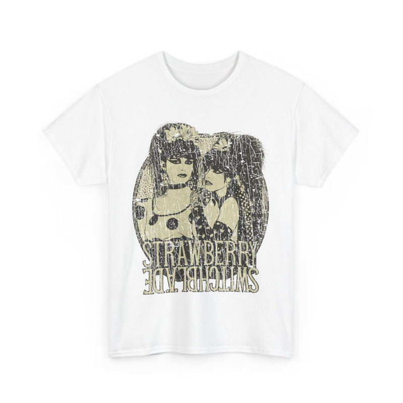 Load image into Gallery viewer, Strawberry Switchblade 1981 Jill Bryson Rose McDowal Scotland Pop Band T-shirt
