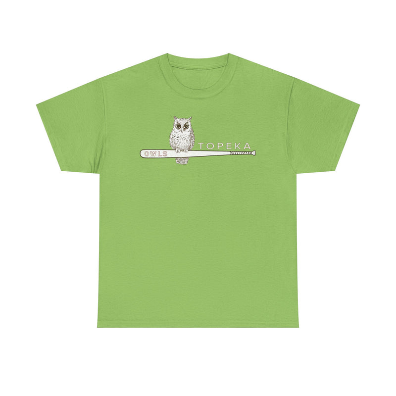 Load image into Gallery viewer, Topeka Owls Minor League Nostalgic Retro Baseball Team T-shirt
