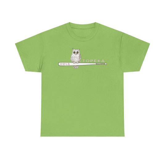 Topeka Owls Minor League Nostalgic Retro Baseball Team T-shirt