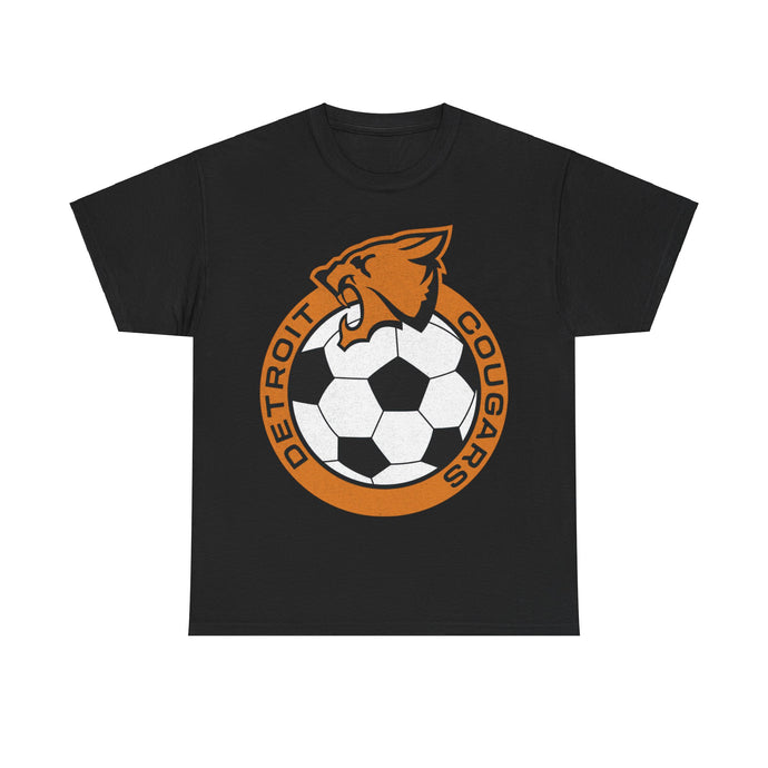 Detroit Cougars NASL Soccer Retro Nostalgic T-shirt