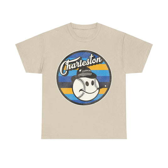 Charleston Charlies Logo Nostalgic Retro Baseball Team T-shirt