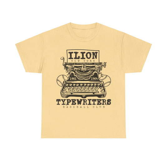 Ilion Typewriters Est 1901 New York Baseball T-shirt