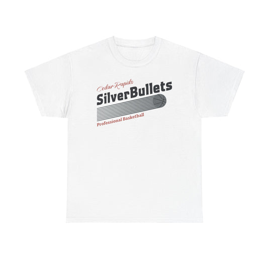 Cedar Rapids Iowa Silver Bullets CBA '88-91 T-shirt