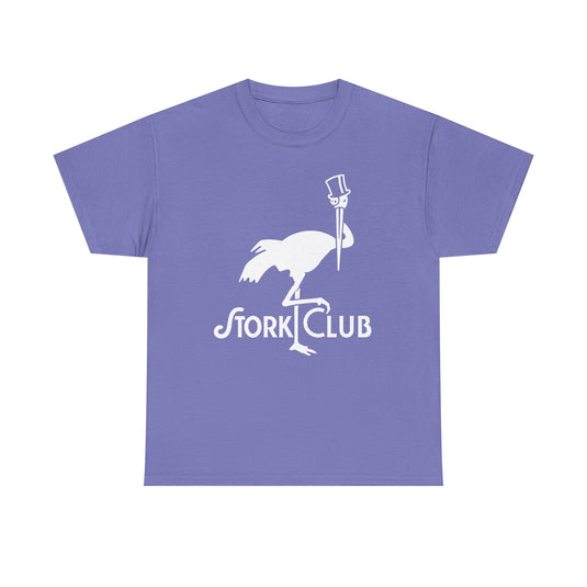 Stork Club T-Shirt - Nightclub Restaurant Industry Defunct Logo Tee