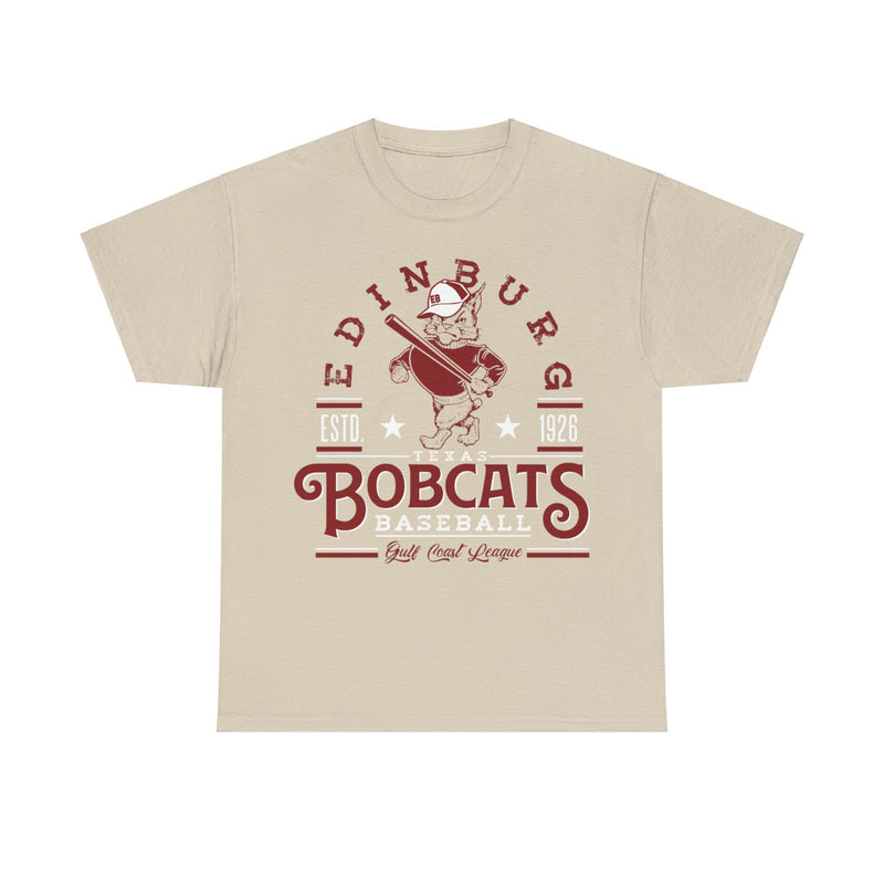 Load image into Gallery viewer, Edinburg Bobcats Est 1926 Texas Baseball T-shirt
