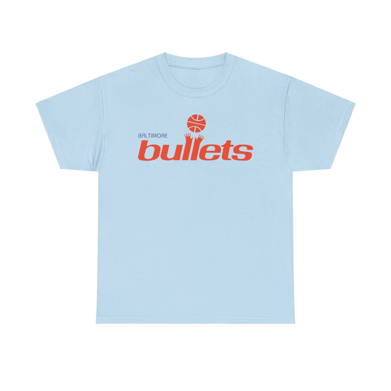 Load image into Gallery viewer, Baltimore Bullets Red Blue Logo Washington Retro T-shirt
