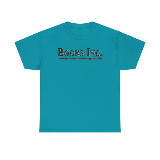Books Inc T-Shirt Vintage Bookstore Logo Defunct Company Tee