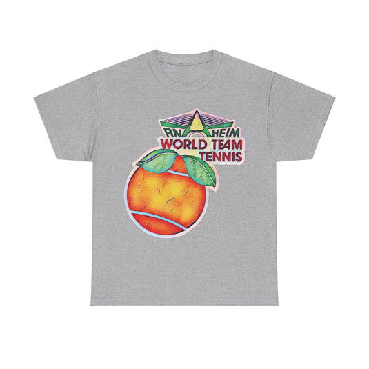 Anaheim Oranges California World Team Tennis T-shirt