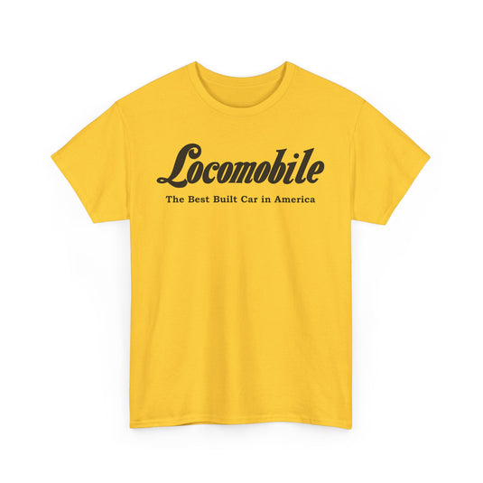 Locomobile The Best Built Car in America Vintage Script T-shirt