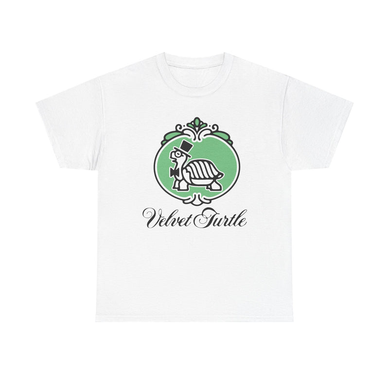 Load image into Gallery viewer, Velvet Turtle T-Shirt - Restaurant Industry Defunct Logo Tee
