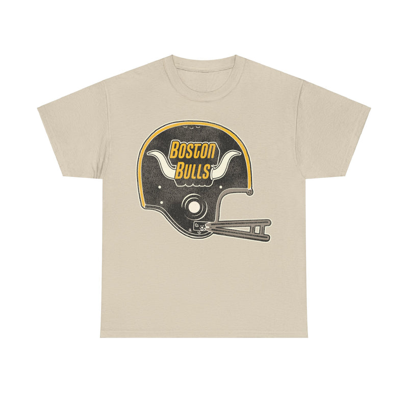 Load image into Gallery viewer, Boston Bulls Retro Nostalgic Football Helmet T-shirt
