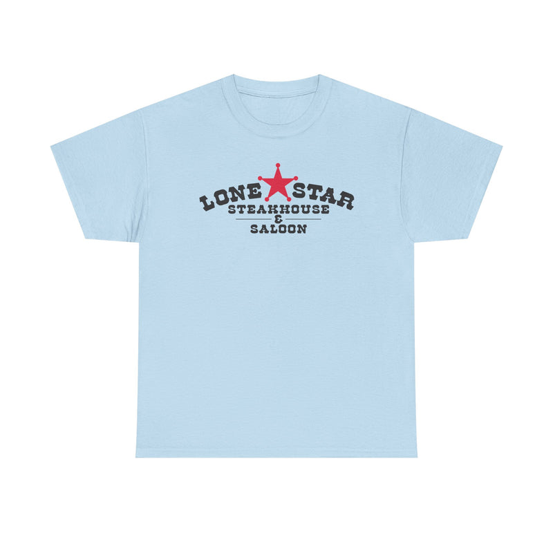 Load image into Gallery viewer, Lone Star Steakhouse T-Shirt - Restaurant Industry Bankrupt Logo Tee
