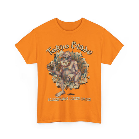 Tokyo Blade Black Hearts Jaded Spades Music Rock T-shirt