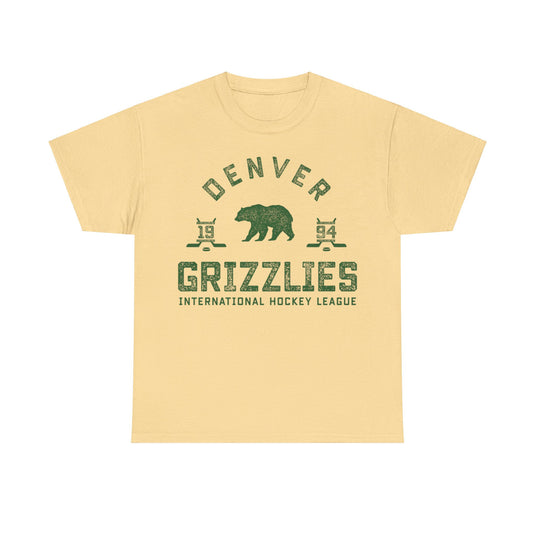 Denver Grizzlies Est 1994 Colorado Hockey Team T-shirt