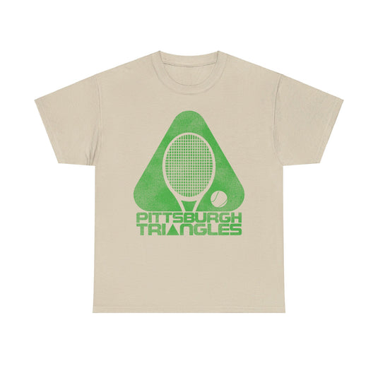 Pittsburgh Triangles Tennis Team Retro Nostalgic T-shirt