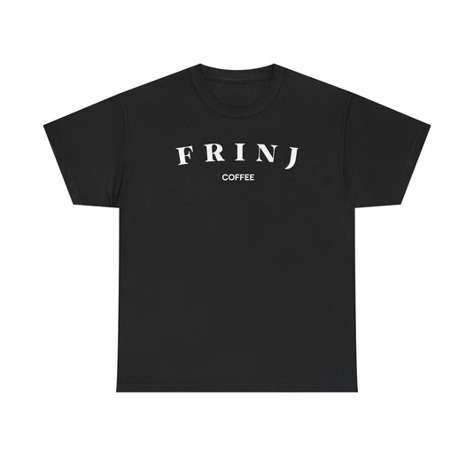 Frinj Coffee T-Shirt Defunct Coffee Company Bankrupt Logo Tee