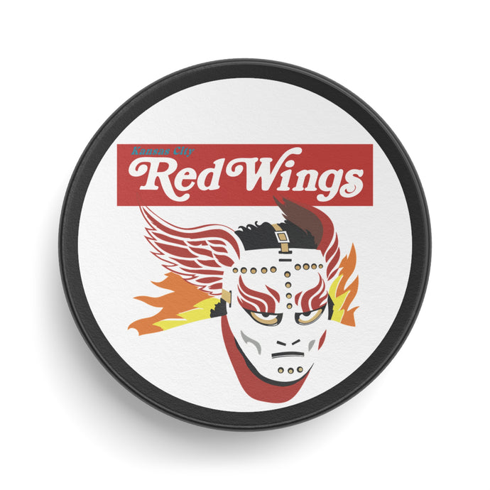 Kansas City Red Wings Missouri Central League 1977-1979 Hockey Puck