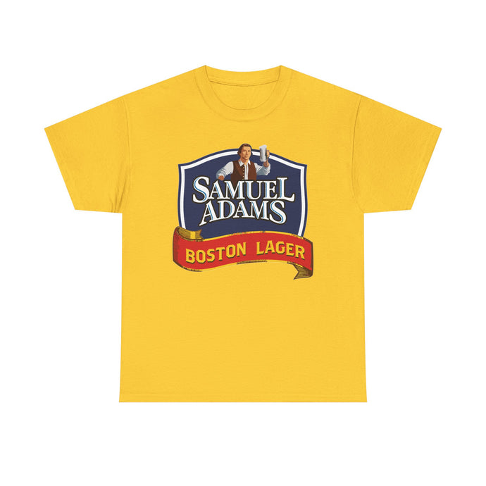 Samuel Adams Boston Lager Beer Logo Massachusetts T-Shirt