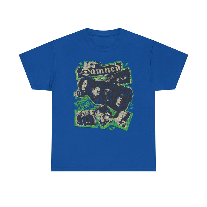 Load image into Gallery viewer, Smash It Up 1979 The Damned Punk Rock Disco Band T-shirt
