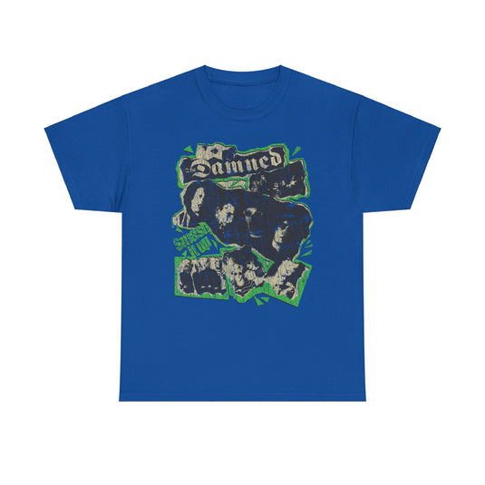 Smash It Up 1979 The Damned Punk Rock Disco Band T-shirt