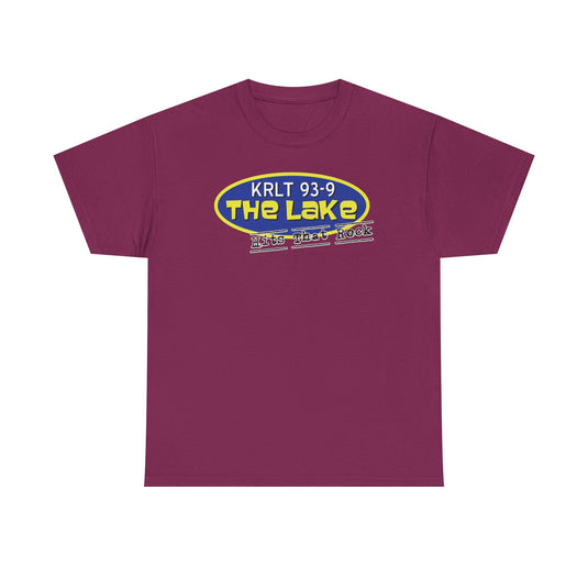 KRLT 93.9 The Lake T-Shirt - Radio Station Logo Tee - Rock Music