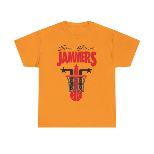 San Jose Jammers California Basketball 1989-1991 T-shirt