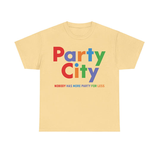 Party City Retail Store Nostalgic T-shirt