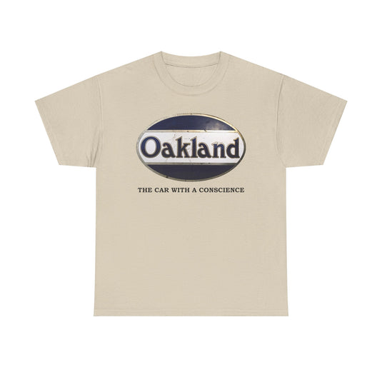 Oakland The Car With A Conscience Pontiac Predecessor T-shirt