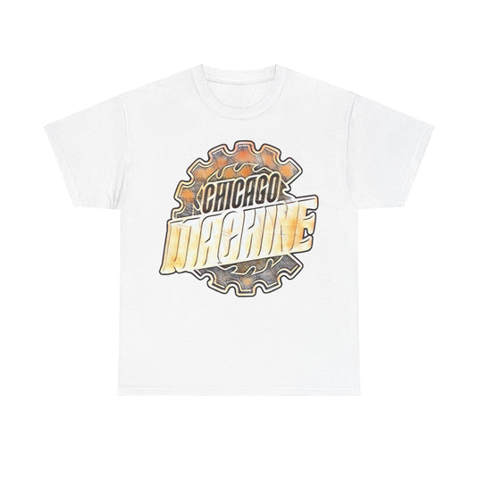 Chicago Machine Lacrosse Nostalgic Retro Logo T-shirt