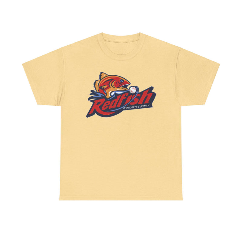 Load image into Gallery viewer, Charlotte County Redfish Florida South Coast League Baseball 2007 T-shirt
