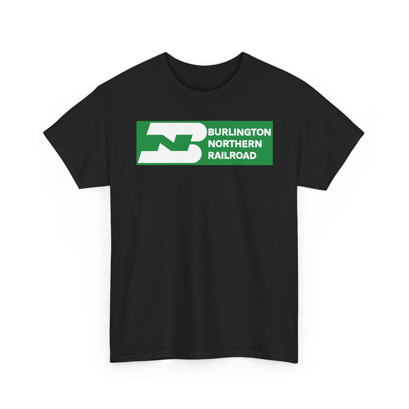 Load image into Gallery viewer, Burlington Northern Railroad Vintage Train Railway Logo T-Shirt

