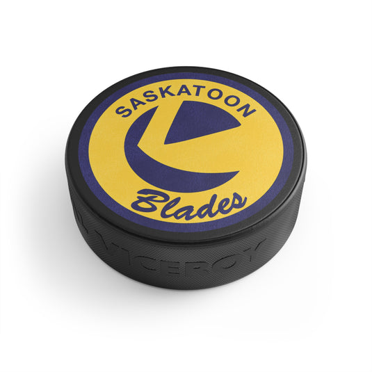 Saskatoon Blades Canada Hockey Puck