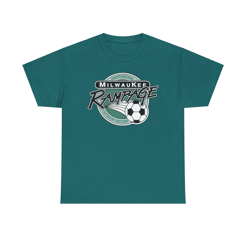 Load image into Gallery viewer, Milwaukee Rampage Wisconsin Soccer 1993-2002 T-shirt
